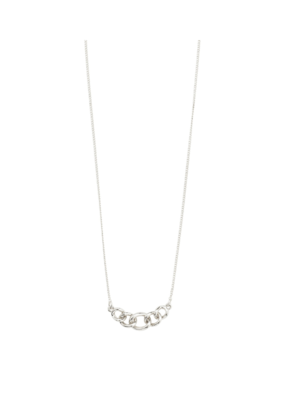PILGRIM Wrenley Necklace in Silver by Pilgrim