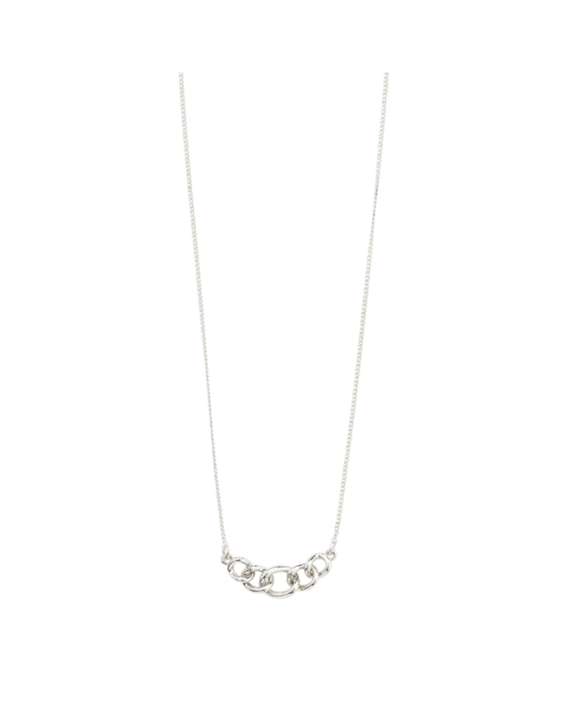 PILGRIM Wrenley Necklace in Silver by Pilgrim