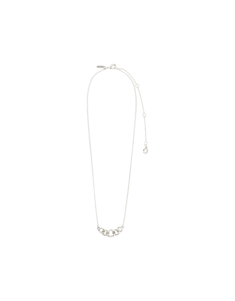 PILGRIM Wrenley Necklace in Silver by Pilgrim