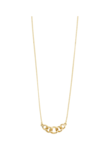 PILGRIM Wrenley Necklace in Gold by Pilgrim