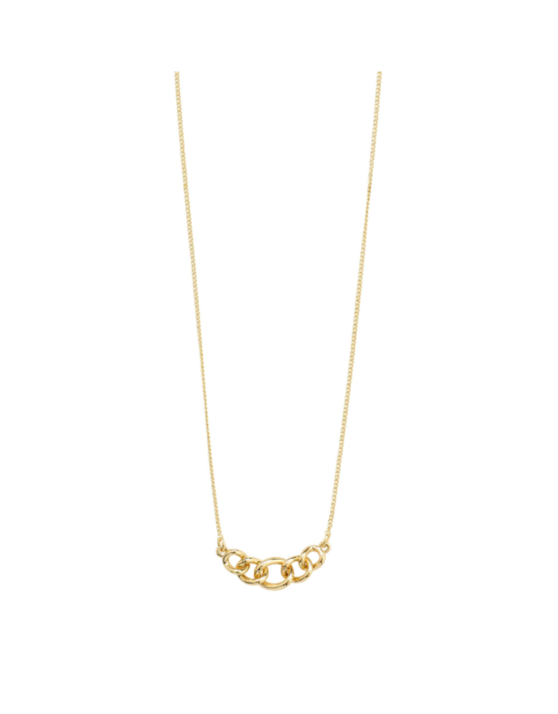 PILGRIM Wrenley Necklace in Gold by Pilgrim