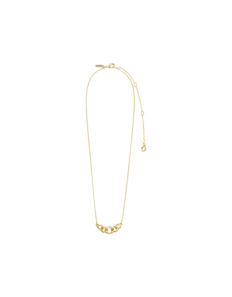 PILGRIM Wrenley Necklace in Gold by Pilgrim