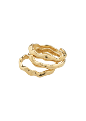 PILGRIM Penelope Ring in Gold by Pilgrim