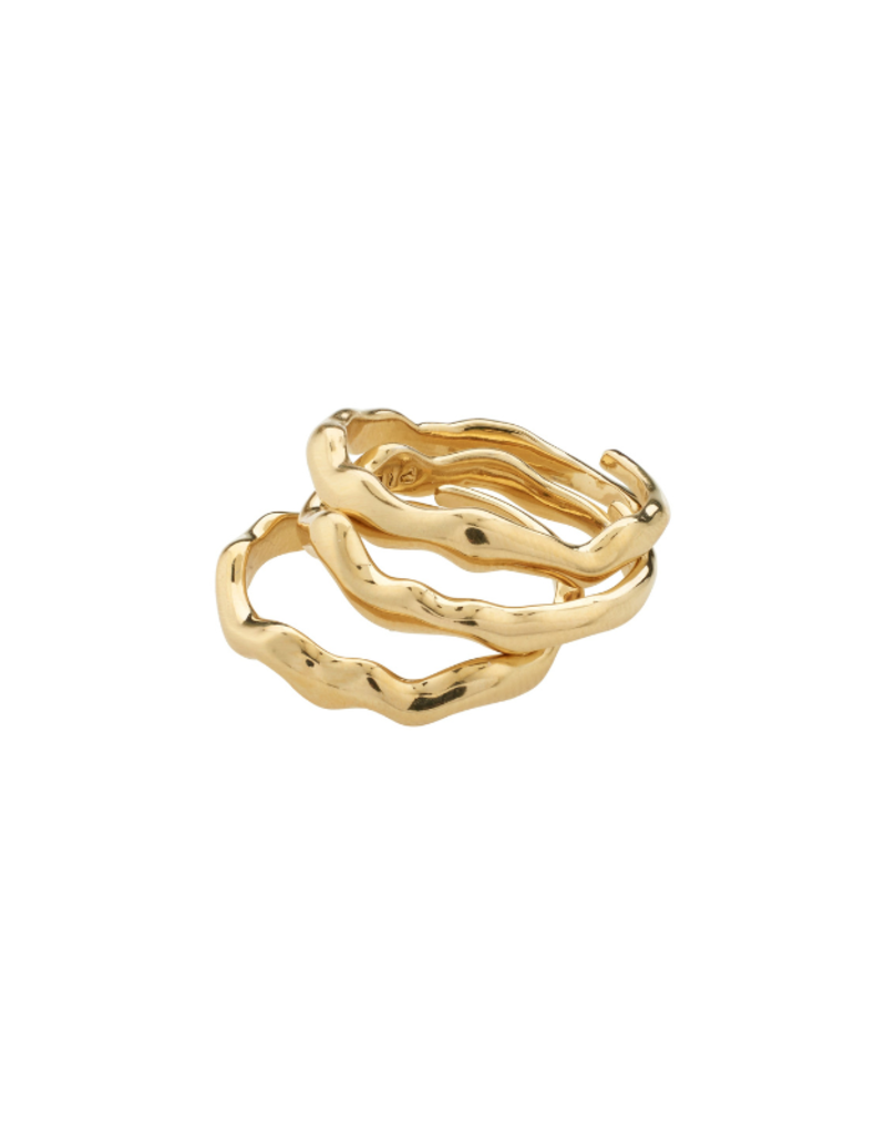PILGRIM Penelope Ring in Gold by Pilgrim