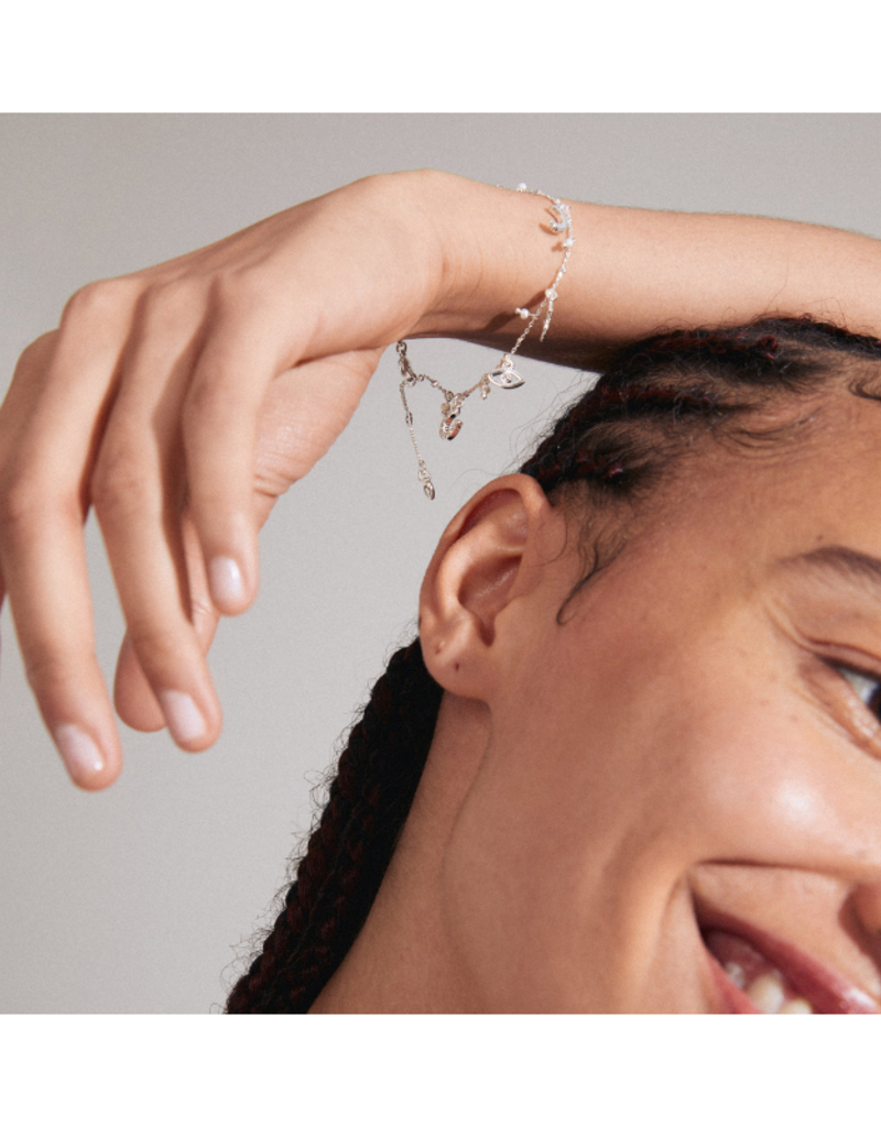 PILGRIM Prucence Bracelet in Silver by Pilgrim