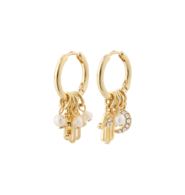 PILGRIM Prucence Earrings in Gold by Pilgrim