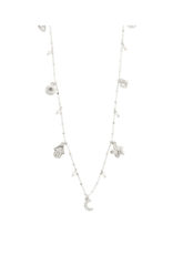 PILGRIM Prucence Necklace in Silver by Pilgrim