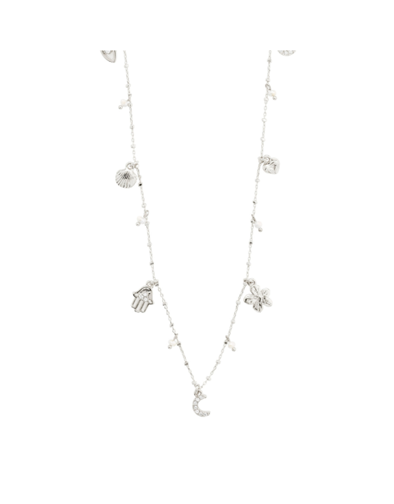 PILGRIM Prucence Necklace in Silver by Pilgrim