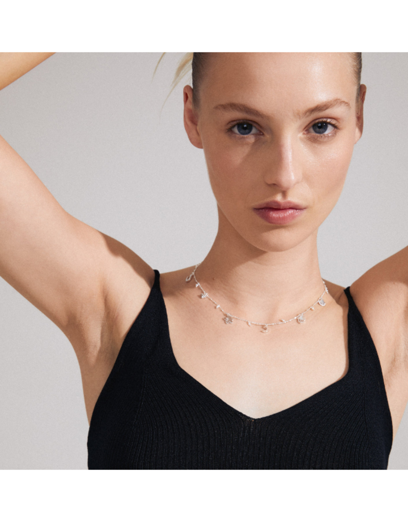 PILGRIM Prucence Necklace in Silver by Pilgrim
