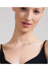 PILGRIM Prucence Necklace in Silver by Pilgrim