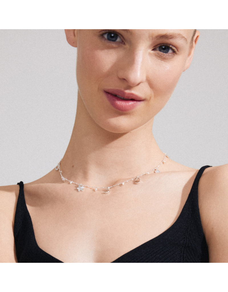PILGRIM Prucence Necklace in Silver by Pilgrim