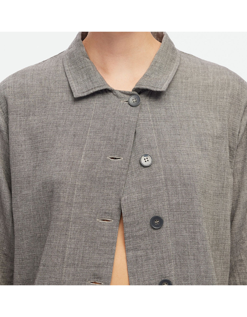 City Collection Oversize Jacket Grey O/S by Pokoloko