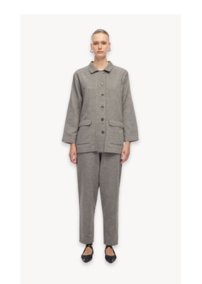 City Collection Oversize Jacket Grey O/S by Pokoloko