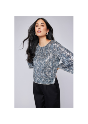 Gentle Fawn LAST ONE - SIZE S - Jett Top in Twilight Sequin by Gentle Fawn