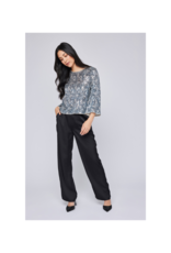 Gentle Fawn LAST ONE - SIZE S - Jett Top in Twilight Sequin by Gentle Fawn