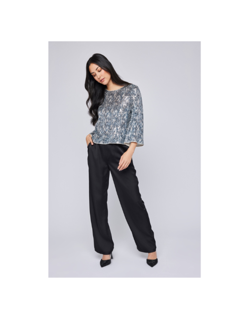 Gentle Fawn LAST ONE - SIZE S - Jett Top in Twilight Sequin by Gentle Fawn
