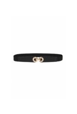 ICHI Ritalia Belt in Black by ICHI
