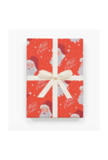 Rifle Paper Co. Roll of 3 Santa Wrapping Sheets by Rifle Paper