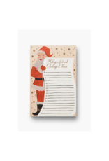 Rifle Paper Co. Santa's List Notepad by Rifle Paper