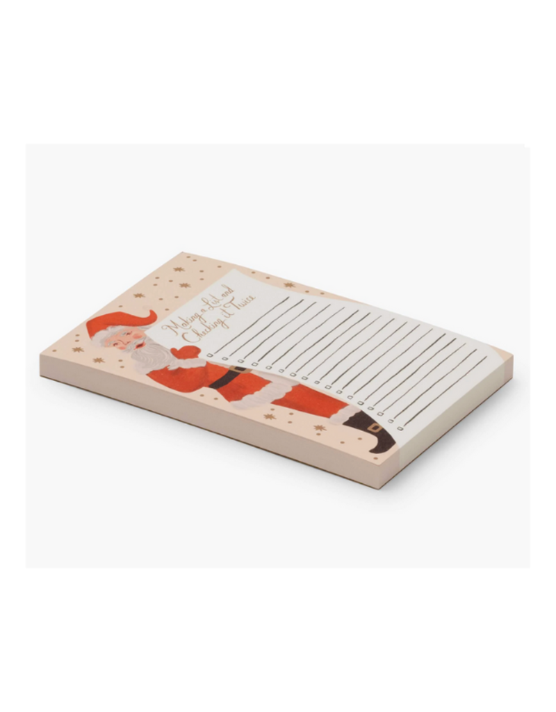 Rifle Paper Co. Santa's List Notepad by Rifle Paper