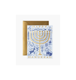 Rifle Paper Co. Twelve Tribes Menorah Card by Rifle Paper