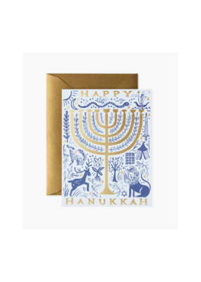 Rifle Paper Co. Twelve Tribes Menorah Card by Rifle Paper