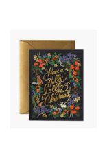 Rifle Paper Co. Holly Jolly Christmas Card by Rifle Paper