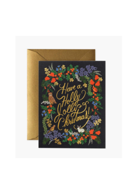 Rifle Paper Co. Holly Jolly Christmas Card by Rifle Paper