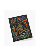Rifle Paper Co. Holly Jolly Christmas Card by Rifle Paper