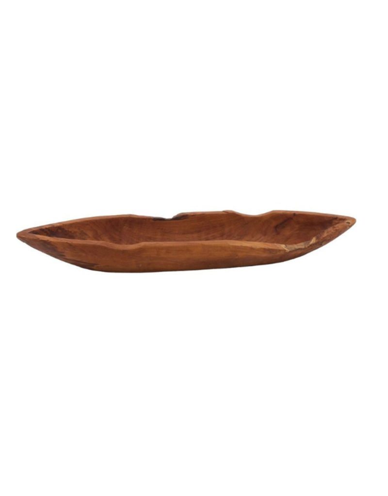Bacon Basketware Ltd Teak Boat Tray Large