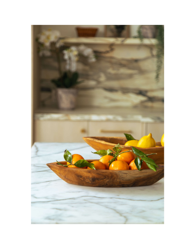 Bacon Basketware Ltd Teak Boat Tray Small