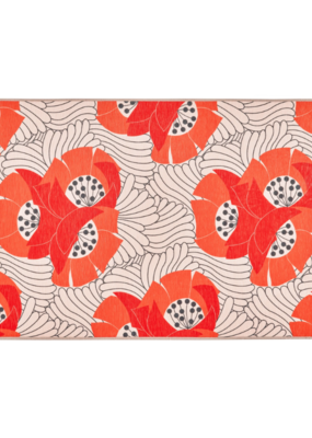 Dash & Albert Dash & Albert Machine Washable Japanese Poppy Rug 3x5