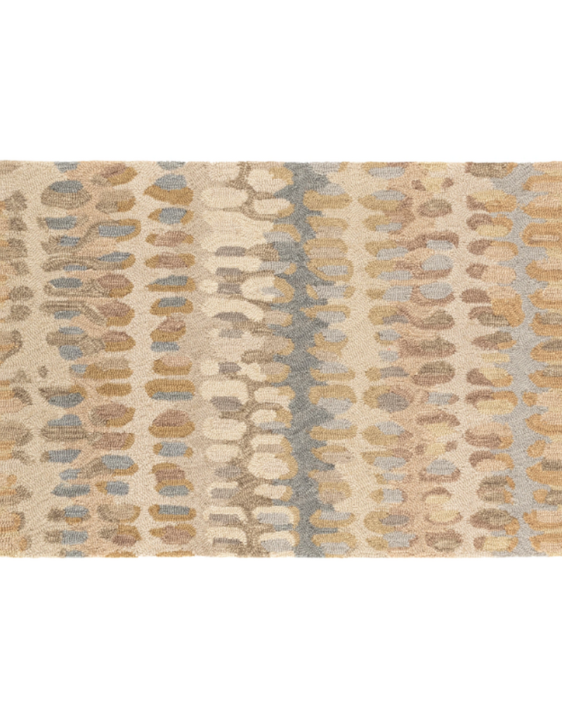 Dash & Albert Dash & Albert Wool Rug in Paint Chip Natural 2x3