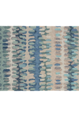 Dash & Albert Dash & Albert Wool Rug in Paint Chip Blue 2x3