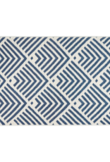 Dash & Albert Dash & Albert Machine Washable Cleo Navy Rug 3x5