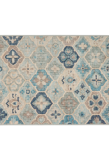 Dash & Albert Dash & Albert Machine Washable Pali Blue Rug 4x6
