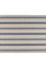 Dash & Albert Dash & Albert Machine Washable Nimes Ticking Neutral Rug 3x5