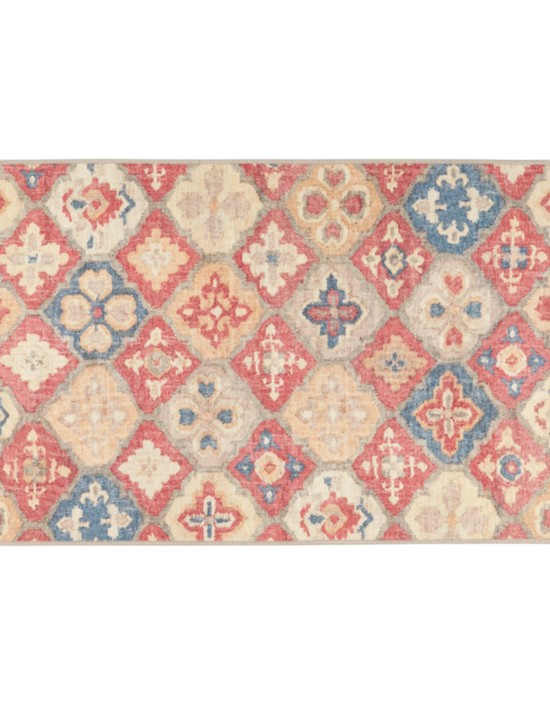 Dash & Albert Dash & Albert Machine Washable Pali Multi Rug 3x5