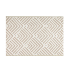 Dash & Albert Dash & Albert Machine Washable Cleo Cement Rug 3x5