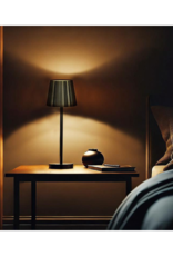 Fluted Shade LED Lamp Black