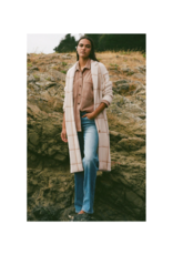 Z Supply Mason Windowpane Coat in Sea Salt by Z Supply
