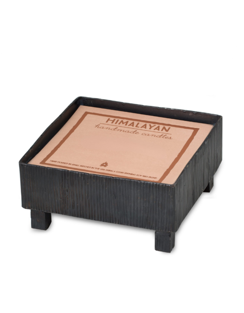 Himalayan Trading Post LAST ONE - Grapefruit Pine Square Blacksmith Bowl Candle by Himalayan Handmade Candle
