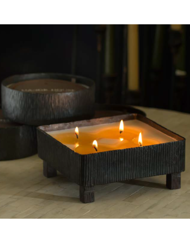 Himalayan Trading Post LAST ONE - Grapefruit Pine Square Blacksmith Bowl Candle by Himalayan Handmade Candle
