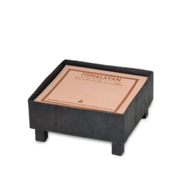 Himalayan Trading Post Tobacco Bark Square Blacksmith Bowl Candle by Himalayan Handmade Candle