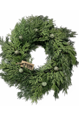 Soft Cedar Wreath 26"