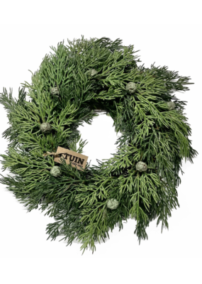 Soft Cedar Wreath 26"