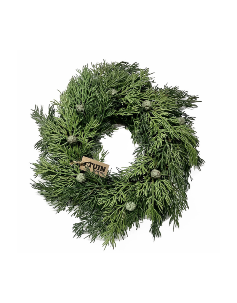 Soft Cedar Wreath 18"