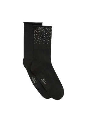 ICHI Simina Socks in Black by ICHI