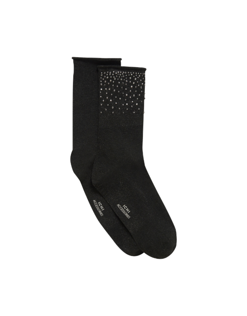 ICHI Simina Socks in Black by ICHI
