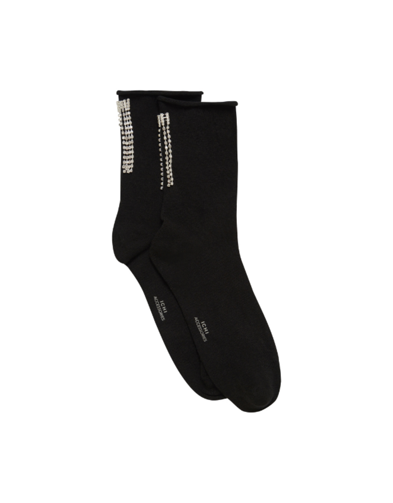ICHI Jilly Socks in Black by ICHI